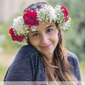 זר לראש "אנדראה" מהמם